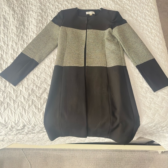 CALVIN KLEIN Black & Metallic Gold Jacket - Picture 2 of 6